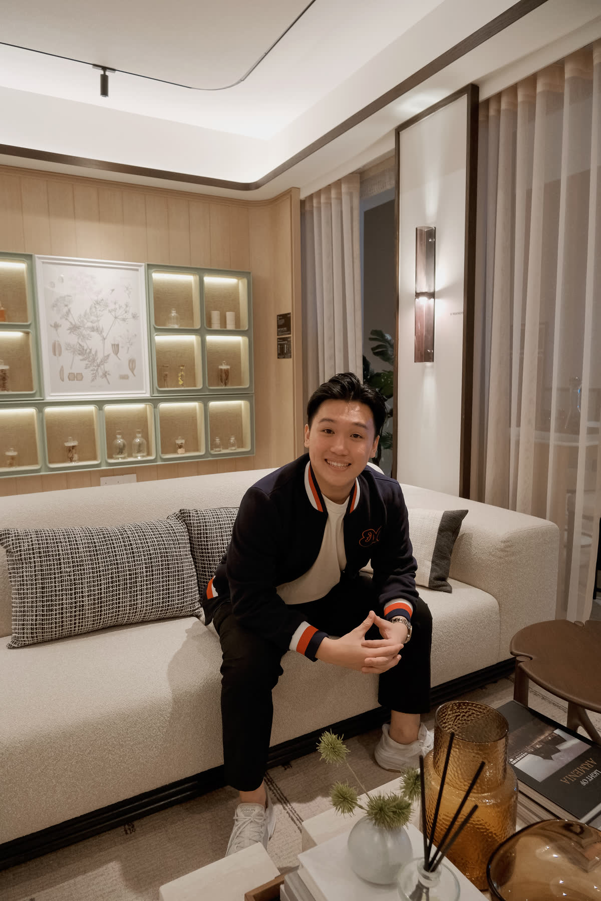 Jervis Koh at a show unit